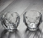 Italian Premium Whiskey Glass | Clear Crystal Whiskey Glass | 300 ML | Set of 4 (Giant) - CraftEmporio